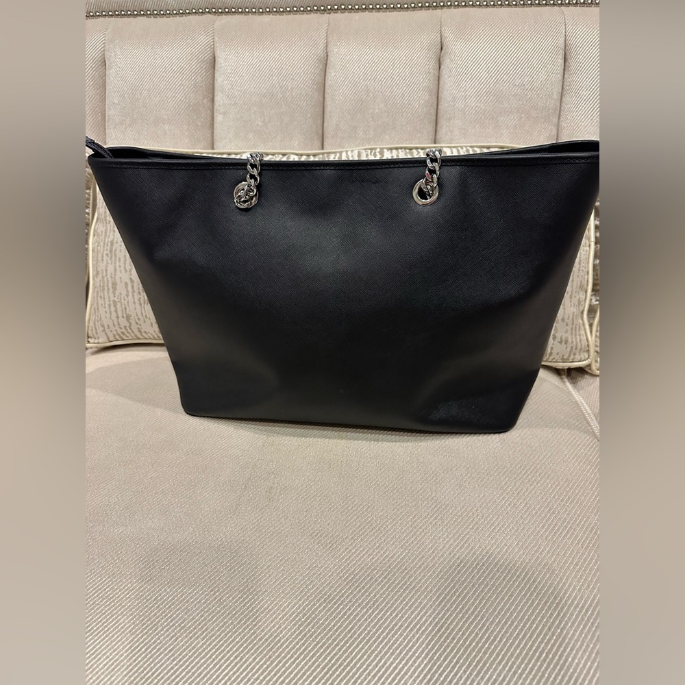 NWT Michael Kors Jet Set Travel Chain Medium Top Zip Multifunction Tote - Picture 3 of 6
